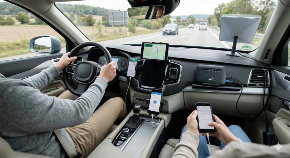 Дізнайтесь, як організувати стабільний інтернет в машині: 4G Wi-Fi роутери, Starlink в авто, мобільні хотспоти та підсилювачі сигналу.